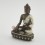 Machine Made Tibetan Buddhist 4.75" Sakyamuni Buddha Tomba Statue