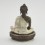 Machine Made Tibetan Buddhist 4.75" Sakyamuni Buddha Tomba Statue