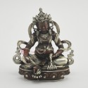 Machine Made Tibetan Buddhist 3.75" Yellow Dzambhala Statue