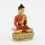 Machine Made Hand Painted Copper Alloy with Gold Plated Amitabha Buddha Statue