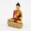 Machine Made Hand Painted Copper Alloy with Gold Plated Amitabha Buddha Statue