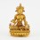 Machine Made Tibetan Buddhist Copper Alloy with Gold Plated Ksitigarbha Statue