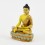 Machine Made Hand Painted Copper Alloy with Gold Plated Shakyamuni Buddha Statue