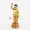 Machine Made with Copper Alloy with Gold Plated Siddhartha Gautam Buddha Statue