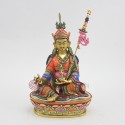 Hand Painted 9 inch_guru rinpoche / guru Rinpoche statue From Patann, Nepal.