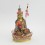 Hand Painted 9 inch_guru rinpoche / guru Rinpoche statue From Patann, Nepal.