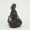 Tibetan Buddhist Oxidized 6" Aparmita / Amitayus / Tsepame Statue