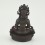 Tibetan Buddhist Oxidized 6" Aparmita / Amitayus / Tsepame Statue