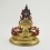 Hand Carved Copper Alloy with Gold Gilded Aparmita / Amitayus / Tsepame Statue