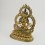 Hand Carved Copper Alloy with Gold Gilded 11" Vajrasattva / Dorje Sempa Statue