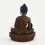 Machine Made Oxidized Copper Alloy 4" Medicine Buddha Statue