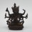 Machine Made Tibetan Buddhist Oxidation Finish 6" Namgyalma Buddha Statue