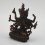 Machine Made Tibetan Buddhist Oxidation Finish 6" Namgyalma Buddha Statue