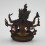 Machine Made Tibetan Buddhist Oxidation Finish 6" Namgyalma Buddha Statue