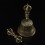 Tibetan Buddhist Bronze Alloy 7" Vajra Ghanta / Bell Set