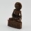 Machine Made Oxidized Copper Alloy 3.5" Fasting Buddha Statue