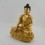 Hand Made Gold Plated 13" Shakyamuni Buddha / Tomba Statue