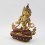 Hand Made Partly Gold Gilded 9” Vajrasattva / Dorjesempa Statue