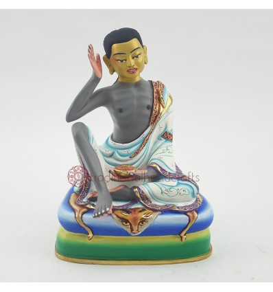 Hand Made Fine Quality 7" Milarepa Statue