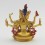 Machine Made Tibetan Buddhist Gold Plated 6" Namgyalma Buddha Statue