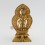 Machine Made Gold Plated 7" Standing Namgyalma Buddha Statue