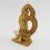 Machine Made Gold Plated 7" Standing Namgyalma Buddha Statue