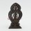 Machine Made, Oxidized Copper Alloy 7" Standing Namgyalma Buddha Statue