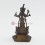 Machine Made, Oxidized Copper Alloy 7" Standing Namgyalma Buddha Statue