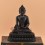 Hand Made Oxidized Copper Alloy 8.75" Medicine Buddha / Menla Statue