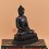 Hand Made Oxidized Copper Alloy 8.75" Amitabha Buddha / Opame Statue