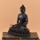 Hand Made Oxidized Copper Alloy 8.75" Amitabha Buddha / Opame Statue