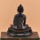 Hand Made Copper Alloy  Oxidized 8.75" Shakyamuni Buddha / Tomba Statue