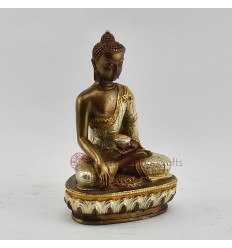 Machine Made Tibetan Buddhist 3.75" Sakyamuni Buddha Tomba Statue