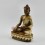 Machine Made Tibetan Buddhist 3.75" Sakyamuni Buddha Tomba Statue