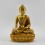 Machine Made Tibetan Buddhist 4" Sakyamuni Buddha Tomba Statue