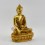 Machine Made Tibetan Buddhist 4" Sakyamuni Buddha Tomba Statue