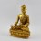 Machine Made Tibetan Buddhist 4" Sakyamuni Buddha Tomba Statue