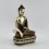 Machine Made Tibetan Buddhist 3.75" Sakyamuni Buddha Tomba Statue