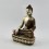 Machine Made Tibetan Buddhist 3.75" Sakyamuni Buddha Tomba Statue