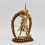 Hand Made Copper Alloy with Gold Gilded 7.5" Vajrayogini Statue