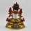 Hand Painted 24 Karat Gold Gilded 10" White Tara / Drolkar Statue