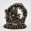 Machine Made Oxidized with Silver Plating 5" Bernagchen Mahakala Statue