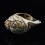 Hand Carved Tibetan Buddhist Khadgapani Shakti Carved Conch Shell Horn