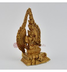 Machine Made 5.75" 1000 Armed Seated Avalokiteshvara / Chenrezig Statue