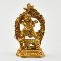 Tibetan Buddhist Machine Made 4.25" Dorje Drolo Statue