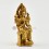 Tibetan Buddhist Machine Made 5.75" Chandra Surya Simha Jogini Statue