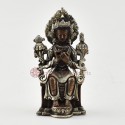 Tibetan Buddhist Machine Made  4" Maiterya Buddha Statue