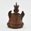 Hand Carved 5" The 5th Karmapa - Deshin Shekpa Statue