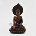 High Quality Lost Wax Method Copper Alloy 9" Sakyamuni Buddha / Tomba Statue