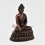 Hand Made Copper Alloy with Gold Gilded Magic Labdron / Damaru Jogini Statue